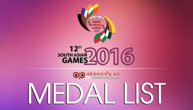 XII South Asian Games 2016 — Complete Medal Table, 789 medals (239 gold, 240 silver and 310 bronze medals) are on offer in 2016 South Asian Games.