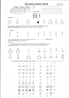 Tes tiu 5 adalah tes psikotes logika gambar, pada tes ini cukup mudah dikerjakan apabila kamu memahami pola yang digunakan.   Kamu akan diberikan lembaran kertas.