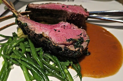 Spasso Italian Bar & Restaurant, lamb chops truffle crust