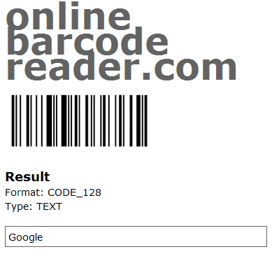 barcode reader online. There#39;s also an online barcode