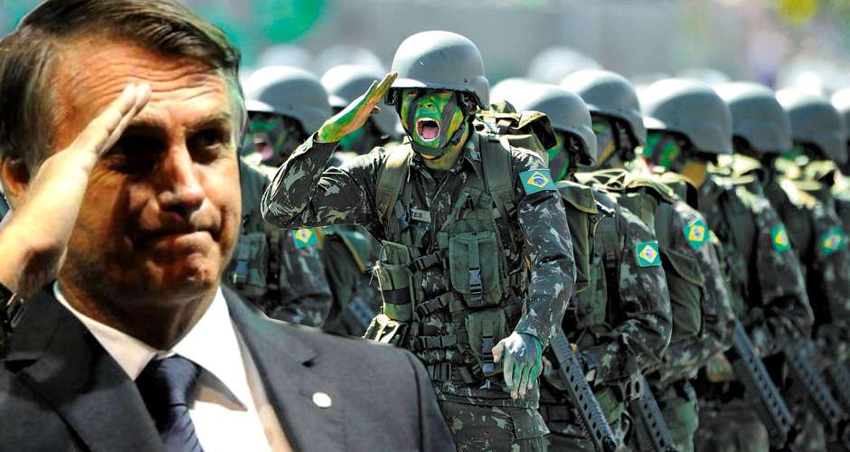 Bolsonaro Convoca exército para acabar com a quarentena
