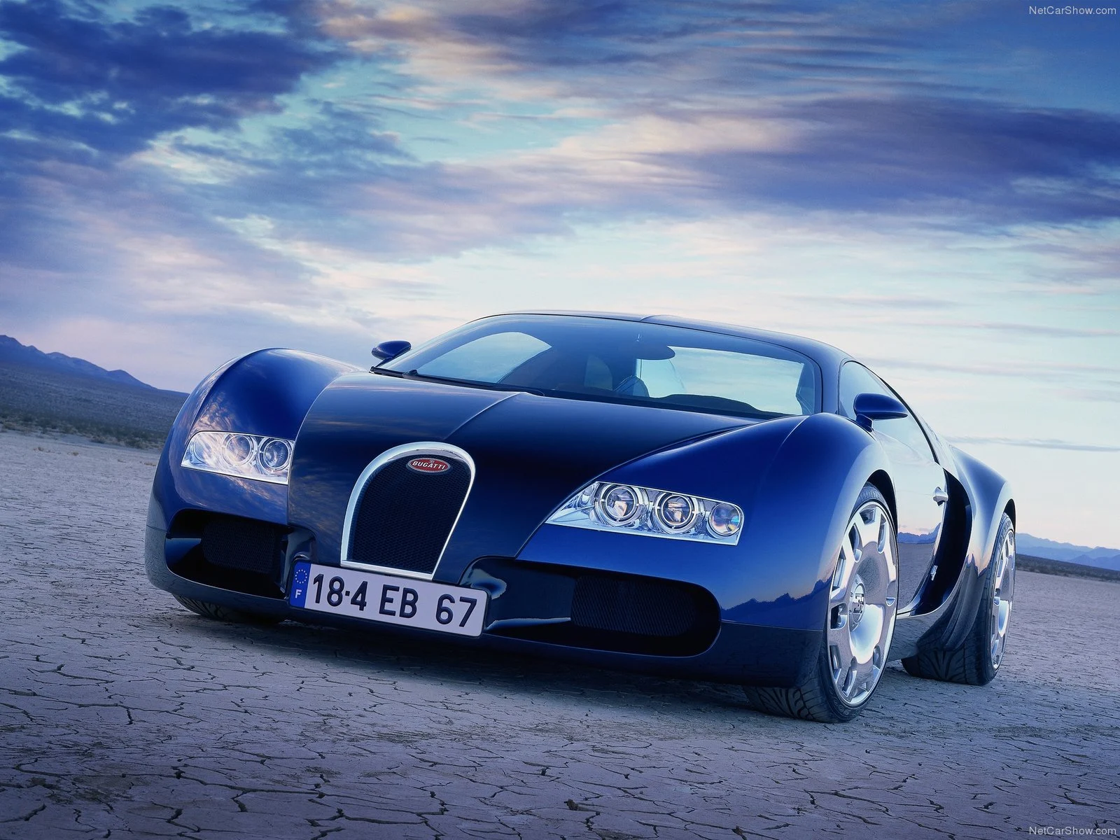 Hình ảnh siêu xe Bugatti EB 18-4 Veyron Concept 1999 & nội ngoại thất