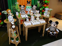 Decoração de festa infantil Mickey Safári Porto Alegre