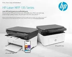 مواصفات طابعة HP Laser MFP 135w: قوة وأداء يناسبان المكتب المنزلي