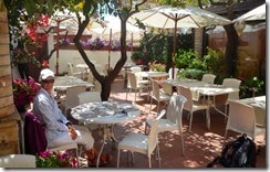 Feiner Lunch auf der Terasse des Casa Niclodi