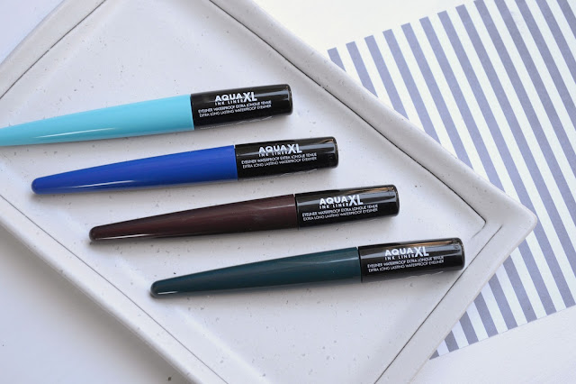 MAKE UP FOR EVER Aqua XL Ink Liner Review with Swatches