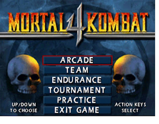 لعبة MK4 4Mortal Kombat لعبة قديمة  من الألعاب القديمة المتميزة بخفتها لعبة المصارعة القديمة