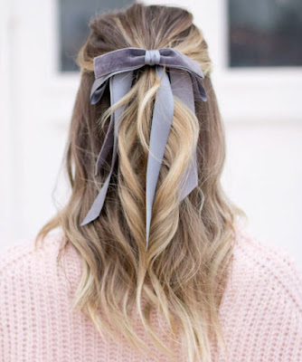 Spring Hairstyle Ideas ribbons in hair