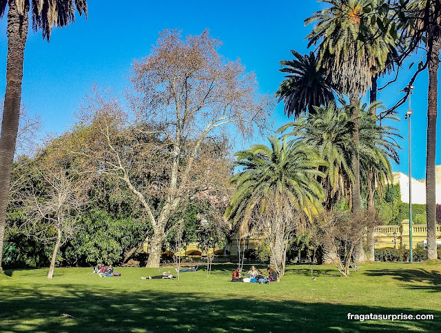 Plaza Francia, jardim na Recoleta, Buenos Aires