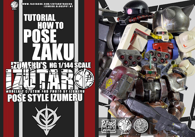 Tutorial: How to Pose Gunpla Izumeru's Style [ZEON]