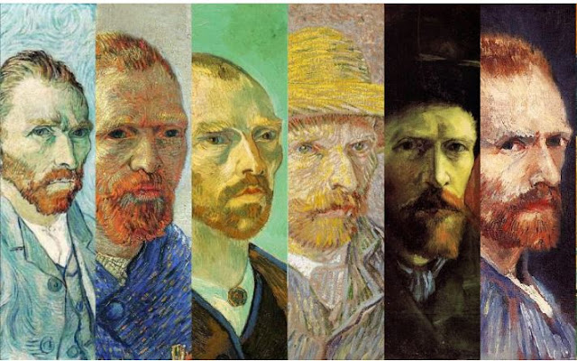 Van Gogh self portraits