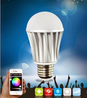 Bluetooth Wireless Control Multicolor LED Light Bulb