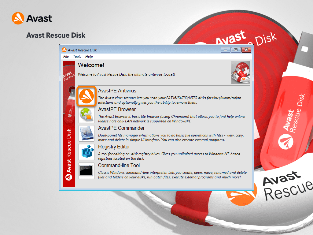 AvastPE Antivirus for Avast Rescue Disk 23.4.8118.0