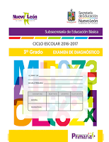 Exámenes de Diagnostico 1° a 6° - Subsecretaria de Educación Básica N.L.