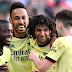 Crystal Palace 1-3 Arsenal: Pepe at the double to keep Arsenal's European hopes alive