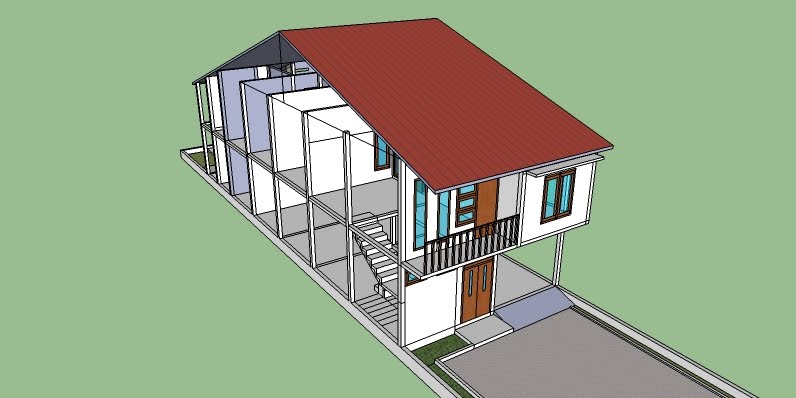 ManNusantara Design Indonesia: Desain Bangunan Rumah Toko 