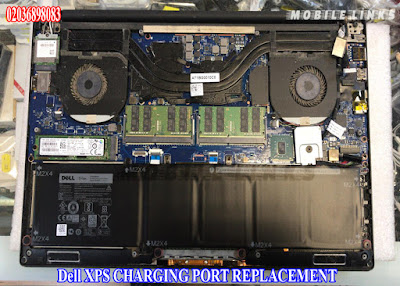 Dell XPS Laptop Charging Port Replacement Repair