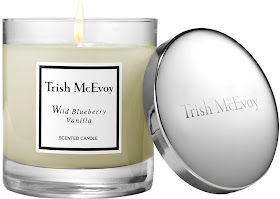 Trish McEvoy, Trish McEvoy candle, Trish McEvoy Wild Blueberry Vanilla Scented Candle, candle, home fragrance