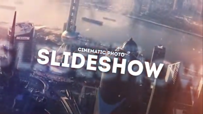 Cinematic Parallax Slideshow : Premiere Pro Templates 