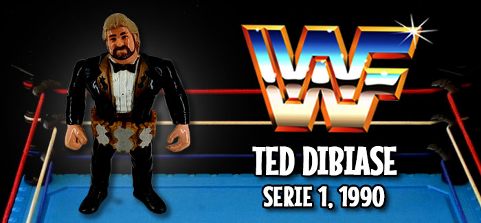 Figura Pressing Catch: Ted DiBiase (Hasbro, 1990)