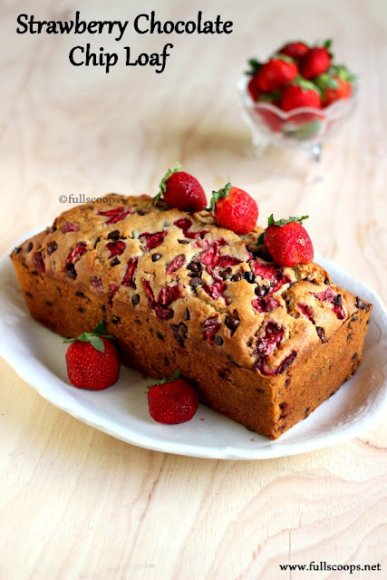 Strawberry Chocolate Chip Loaf