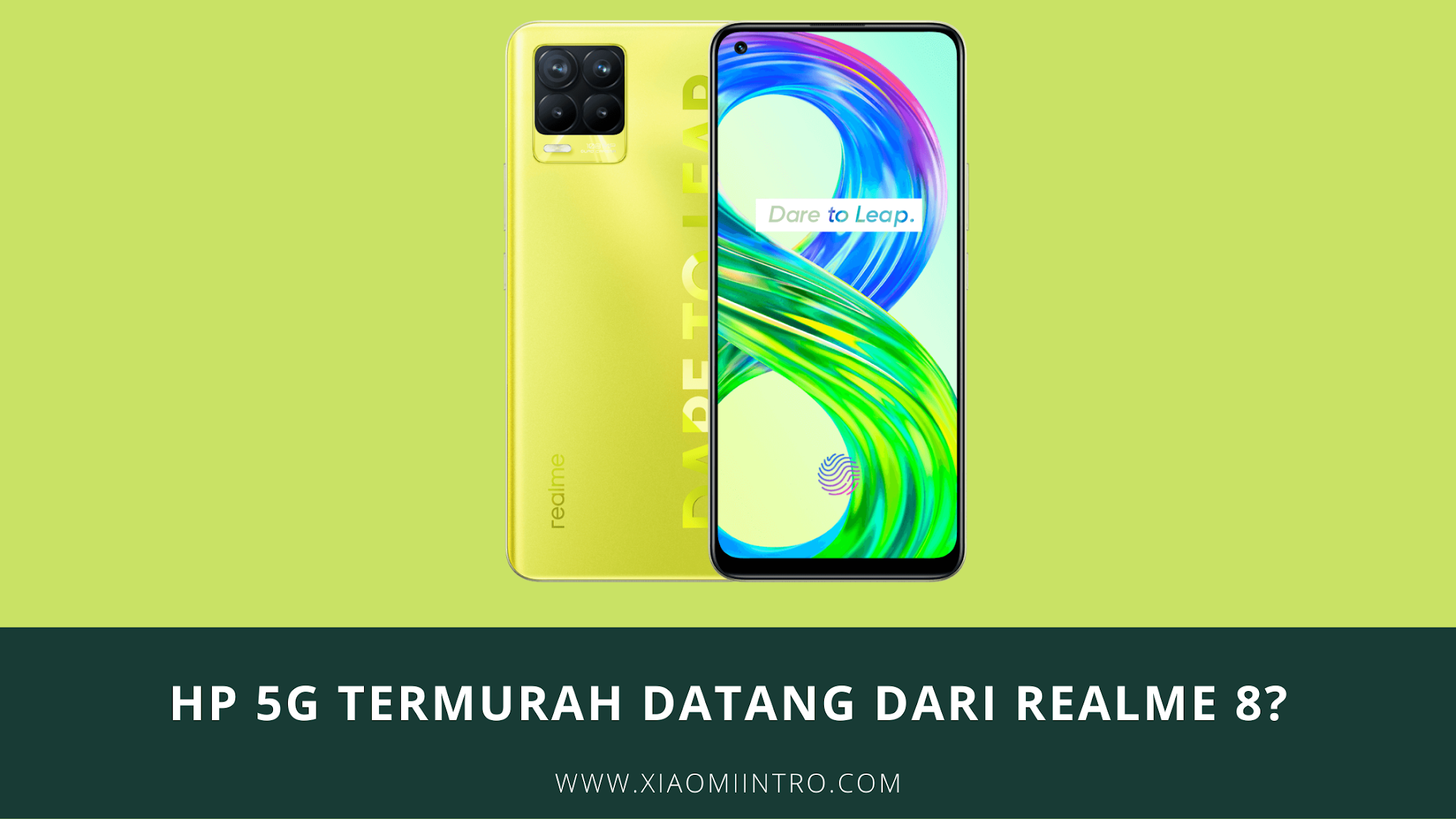 HP 5G Termurah Datang Dari Realme 8?