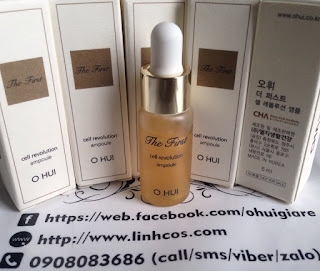 Tinh chất vàng Ohui The first 5ml