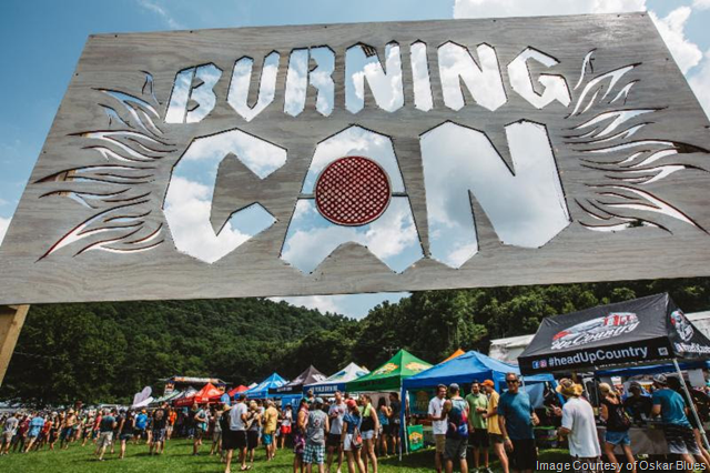 Oskar Blues Burning CAN (Not Justa) Beer Fest is Back in NC Aug. 10-11