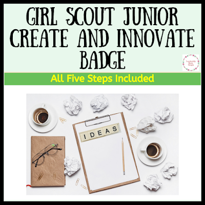 rl Scout Junior Create and Innovate Badge