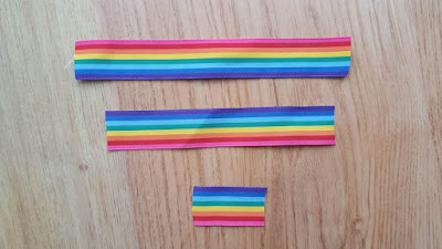 Rainbow hair clips for spring, and the perfect bow tutorial