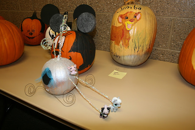 3 our pumpkin for the disney theme contest at school Cinderella's Carriage