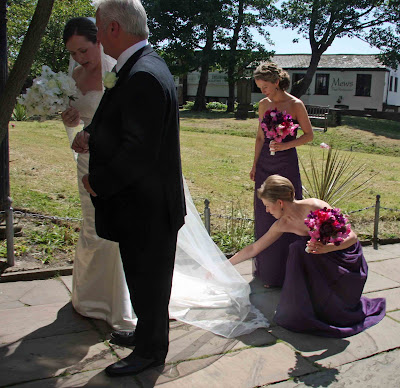 Nicola Rob Howe's Wedding Day at St Chad's Poulton Singleton Lodge 