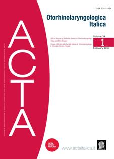 ACTA Otorhinolaryngologica Italica 2014-01 - February 2014 | ISSN 1827-675X | TRUE PDF | Bimestrale | Professionisti | Medicina | Salute | Otorinolaringoiatria
ACTA Otorhinolaryngologica Italica first appeared as Annali di Laringologia Otologia e Faringologia and was founded in 1901 by Giulio Masini. It is the official publication of the Italian Hospital Otology Association (A.O.O.I.) and, since 1976, also of the Società Italiana di Otorinolaringologia e Chirurgia Cervico-Facciale (S.I.O.Ch.C.-F.).
The journal publishes original articles (clinical trials, cohort studies, case-control studies, cross-sectional surveys, and diagnostic test assessments) of interest in the field of otorhinolaryngology as well as case reports (unique, highly relevant and educationally valuable cases), case series, clinical techniques and technology (a short report of unique or original methods for surgical techniques, medical management or new devices or technology), editorials (including editorial guests – special contribution) and letters to the editors. Articles concerning science investigations and well prepared systematic reviews (including meta-analyses) on themes related to basic science, clinical otorhinolaryngology and head and neck surgery have high priority. The journal publish furthermore official proceedings of the Italian Society, special columns as well as calendar of events.
Manuscripts must be prepared in accordance with the Uniform Requirements for Manuscripts Submitted to Biomedical Journals developed by the international committee of medical journal editors. Texts must be original and should not be presented simultaneously to more than one journal.
Only papers strictly adhering to the editorial instructions outlined herein will be considered for publication. Acceptance is upon the critical assessment by experts in the field (Reviewers), the introduction of any changes requested and the final decision of the Editor-in-Chief.