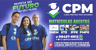Criação de Logo, Criação de folheto, CPM Curso preparatório em Recife