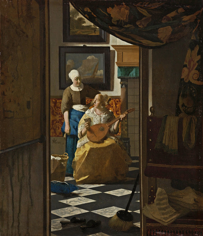 Johannes Vermeer - De liefdesbriet