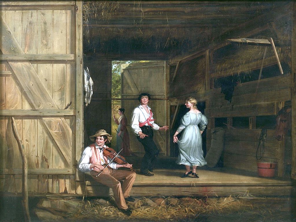 Dancing on the Barn Floor - Mount, 1831