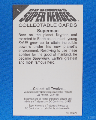 Nature Made : DC Comics Super Heroes Collectible Cards - 1 - Superman