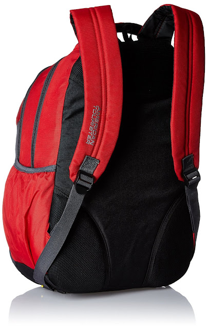 American Tourister Comet Red Casual Backpack 