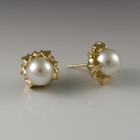 White pearl rings