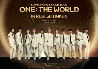 Wanna One World Tour in Kuala Lumpur 2018 Ticket Launch at Sungei Wang (6 May 2018)