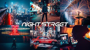 Night Street Presets - Lightroom Mobile Presets free dng