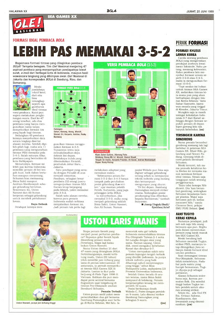 SEA GAMES XX LEBIH PAS MEMAKAI 3-5-2