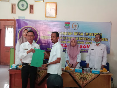 Pemdes Laksana Pakuhaji Musyawarah Pembentukan RKP dan DU RKP Desa