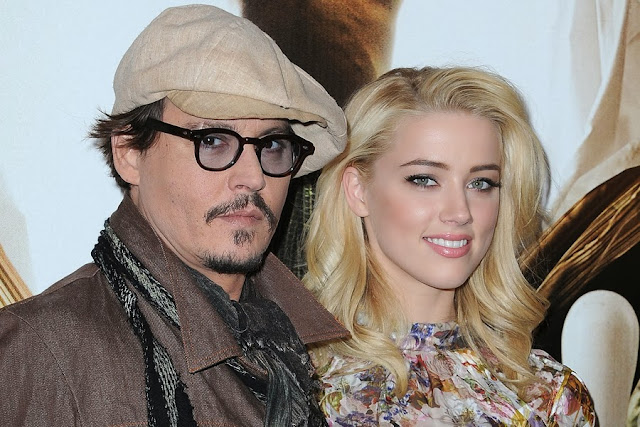 Amber Heard & Johnny Depp HD Wallpaper Download