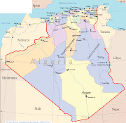 Mapa da Argélia Mapas (mapas da argelia mapa )