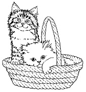 DESENHOS DE GATOS PARA IMPRIMIR E COLORIR (desenho de gatos para imprimir colorir )