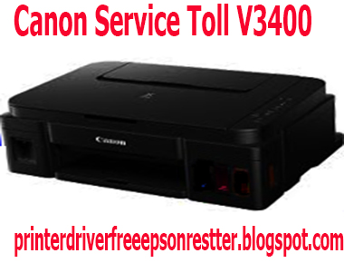 Canon Latest Service Tool V3400 Resetter With Keygen Free Download 2020