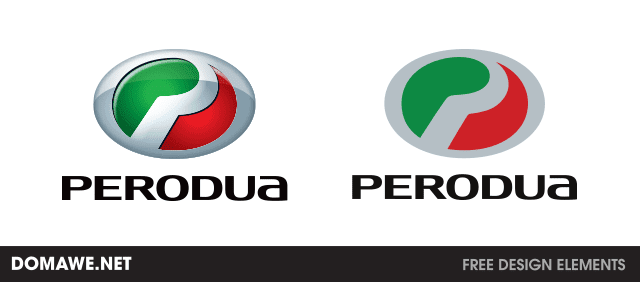 DOMAWE.net: Perodua Logo Vector Pack Download