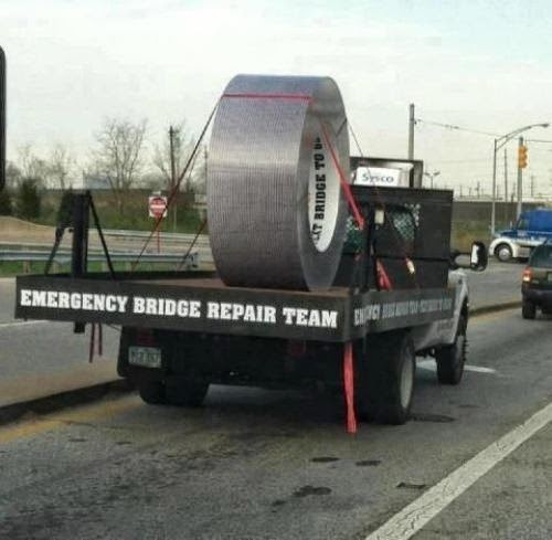 Didn't know duct tape came in that size...