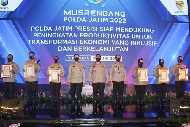 Polresta Sidoarjo, Salah Satu Satker Terbaik Polda Jatim Dalam Produk Perencanaan